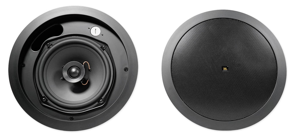 JBL Black 6.5" Front of House+(4) 4" Background Speakers+Amp Restaurant/Bar/Cafe