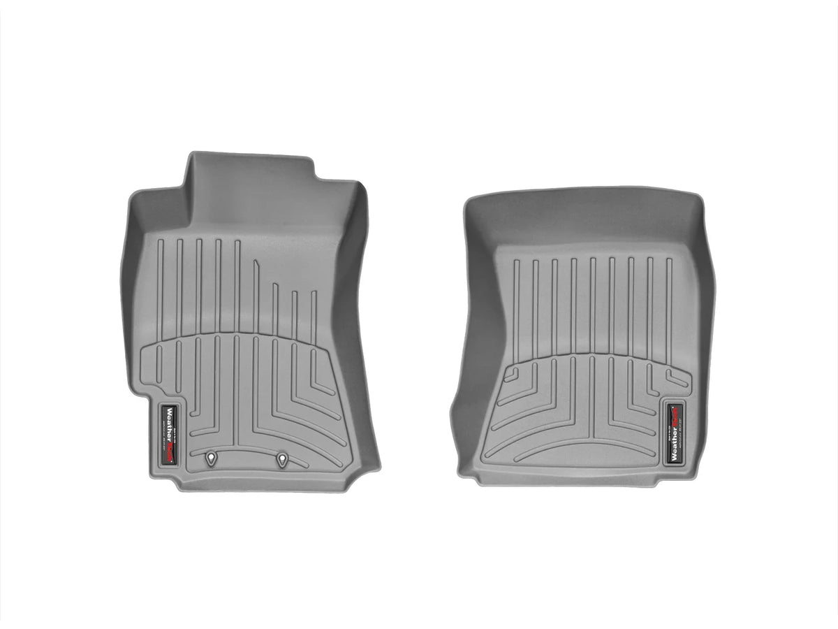 WeatherTech Custom Fit FloorLiners appropriate with 2009-2013 Subaru Forester - 1st Row (Driver & Passenger), Grey