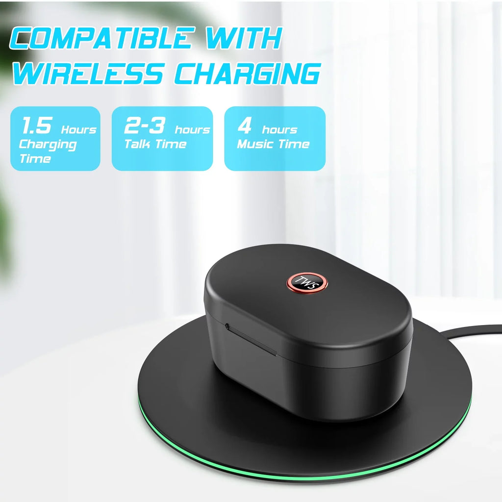 UX923 Wireless Earbuds Bluetooth 5.0 Sport Headphones Premium Sound high-grade Charging Case Digital LED Display Earphones Built-in Mic Headset for nova 6 5G
