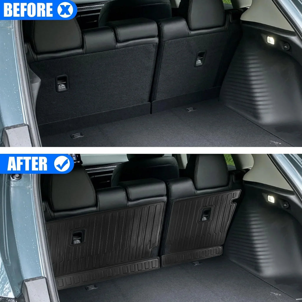 Seat Back Protector fit Honda HR-V 2023-2024 Backrest Protector for Honda HR-V 2023 2024 Suv Accessory Black Rear Trunk Backrest Mat