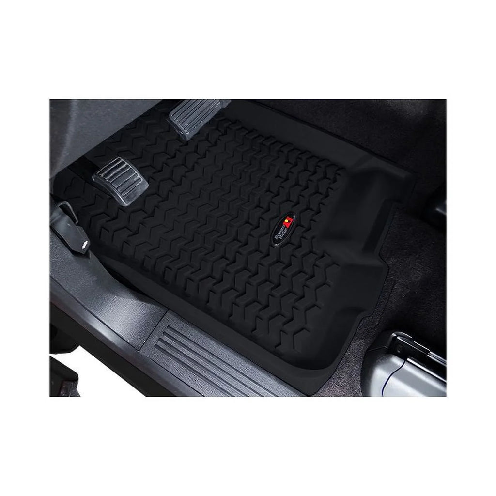 Rugged Ridge by RealTruck | Floor Liner, Rear | 12950.10 | suitable with 1997-2006 Jeep Wrangler TJ/LJ