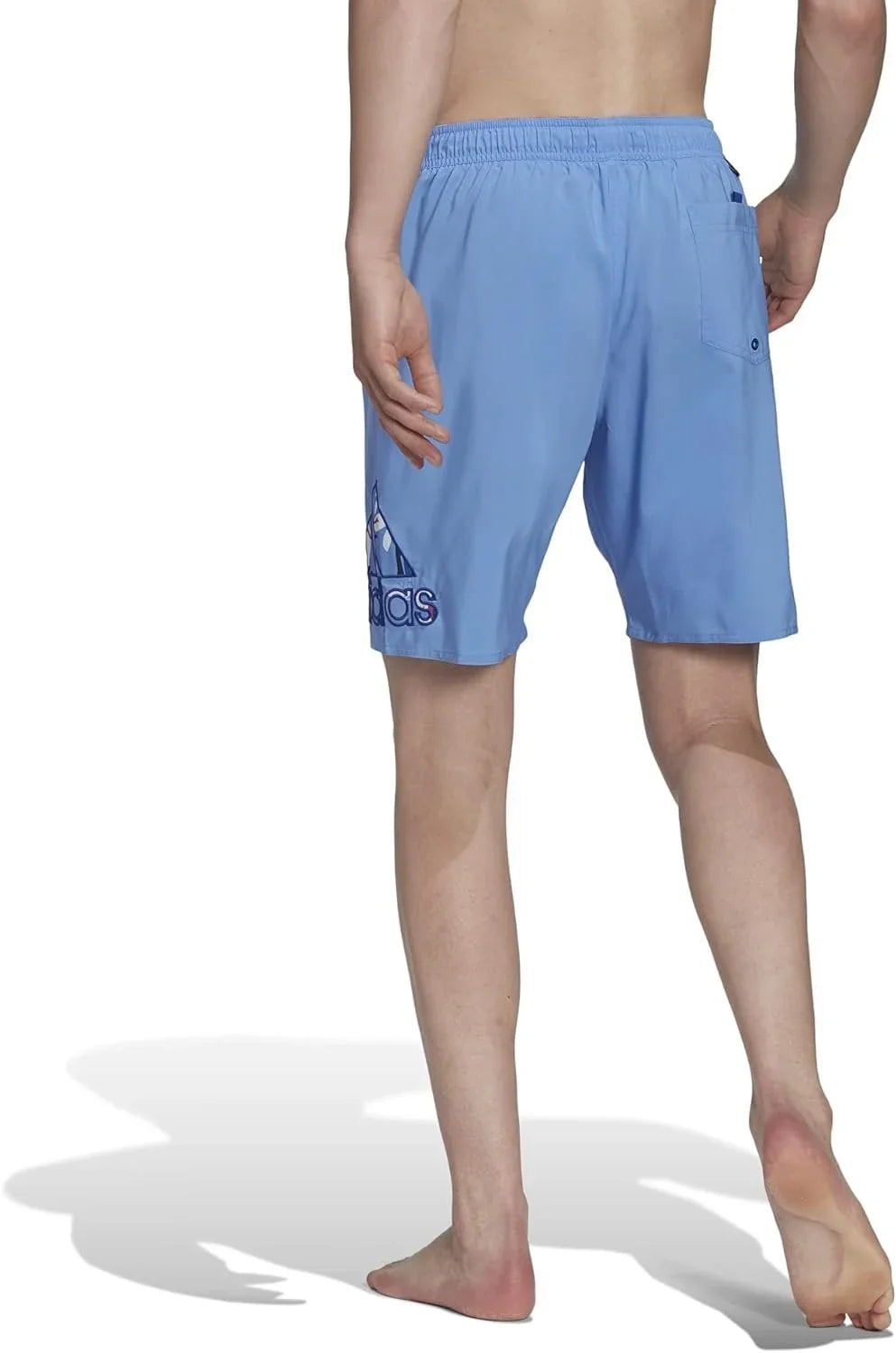 Seasonal Floral Classics Logo 19" Swim Shorts Blue Fusion/Pulse Mint MD
