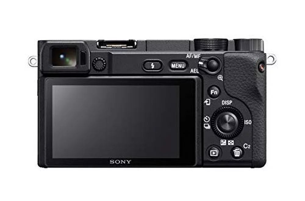 Restored  Alpha a6400 Mirrorless Camera: Compact APS-C Interchangeable Lens Digital Camera with Real-Time Eye Auto Focus, 4K Video & Flip Up Touchscreen - ILCE-6400/B Body (Refurbished)