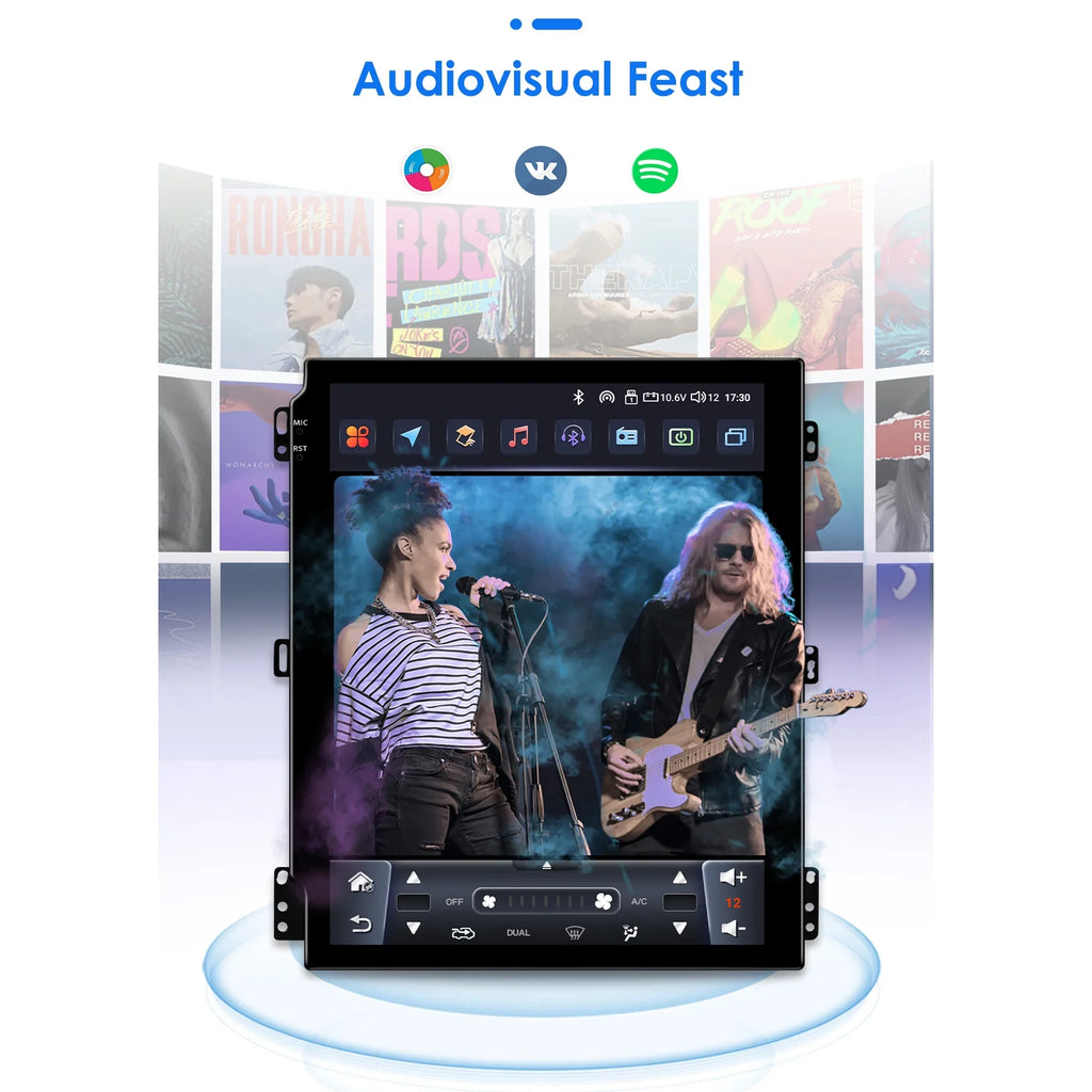 Carplay Android 13.0 Wifi Bluetooth 4+32GB RDS 9.7" Car Stereo Radio Head Unit GPS Navigation Player For  Focus 2011 2012 2013 2014 2015 2016 2017 2018 2019