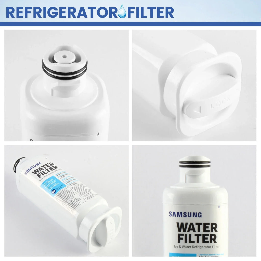 4 PACK DA97-17376B suitable with HAF-QIN/EXP, HAF-QIN, DA97-08006C Refrigerator aqua Filter