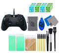 '- Wolverine V2 Wired Gaming Controller for Xbox Series X|S, Xbox One, PC with Remappable Front-Facing Buttons - Black With Cleaning Manual Kit Bolt Axtion Bundle Like New