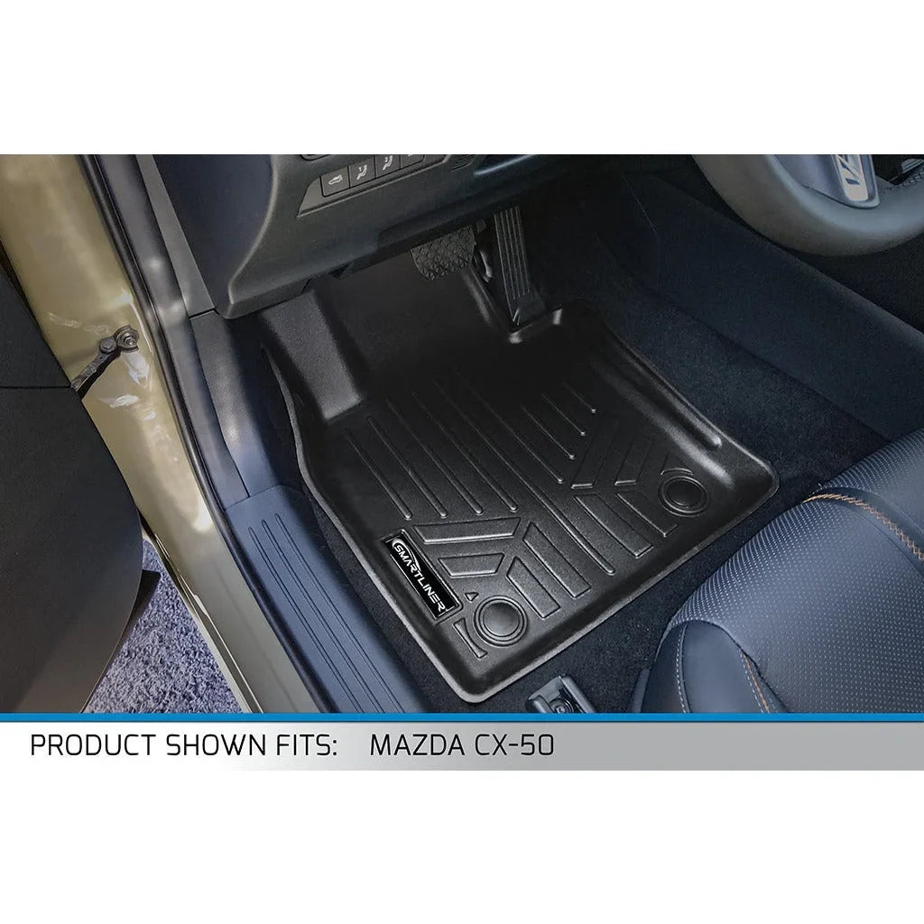 SMARTLINER All atmospheric conditions Custom Fit Black Cargo Floor Mat Liner appropriate With 2023 Honda HR-V