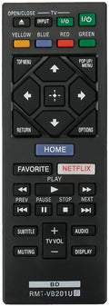 RMT-VB201U Replace Remote Control fit for  Blu-Ray BD Disc DVD Player BDP-BX370 BDP-S1700 BDP-S3700 BDP-S6700
