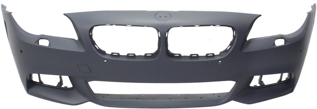 Front BUMPER wrap appropriate For  5-SERIES 2014-2016 Primed with M Pkg with PDC Sensor Holes and Side View Cam Sedan/Hybrid