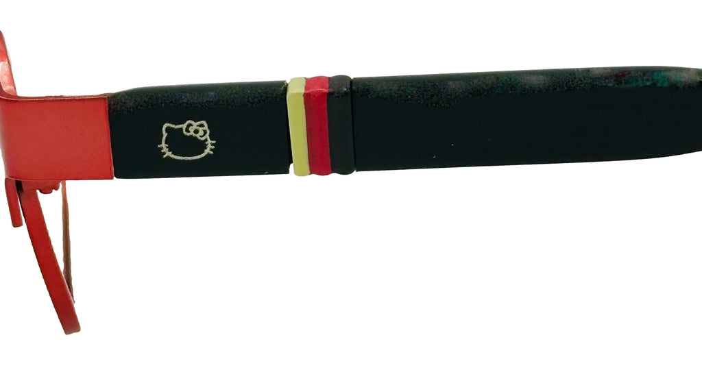 1 49mm. 280. Hello Kitty Kids Red Metal Rectangle Eyewear Frame