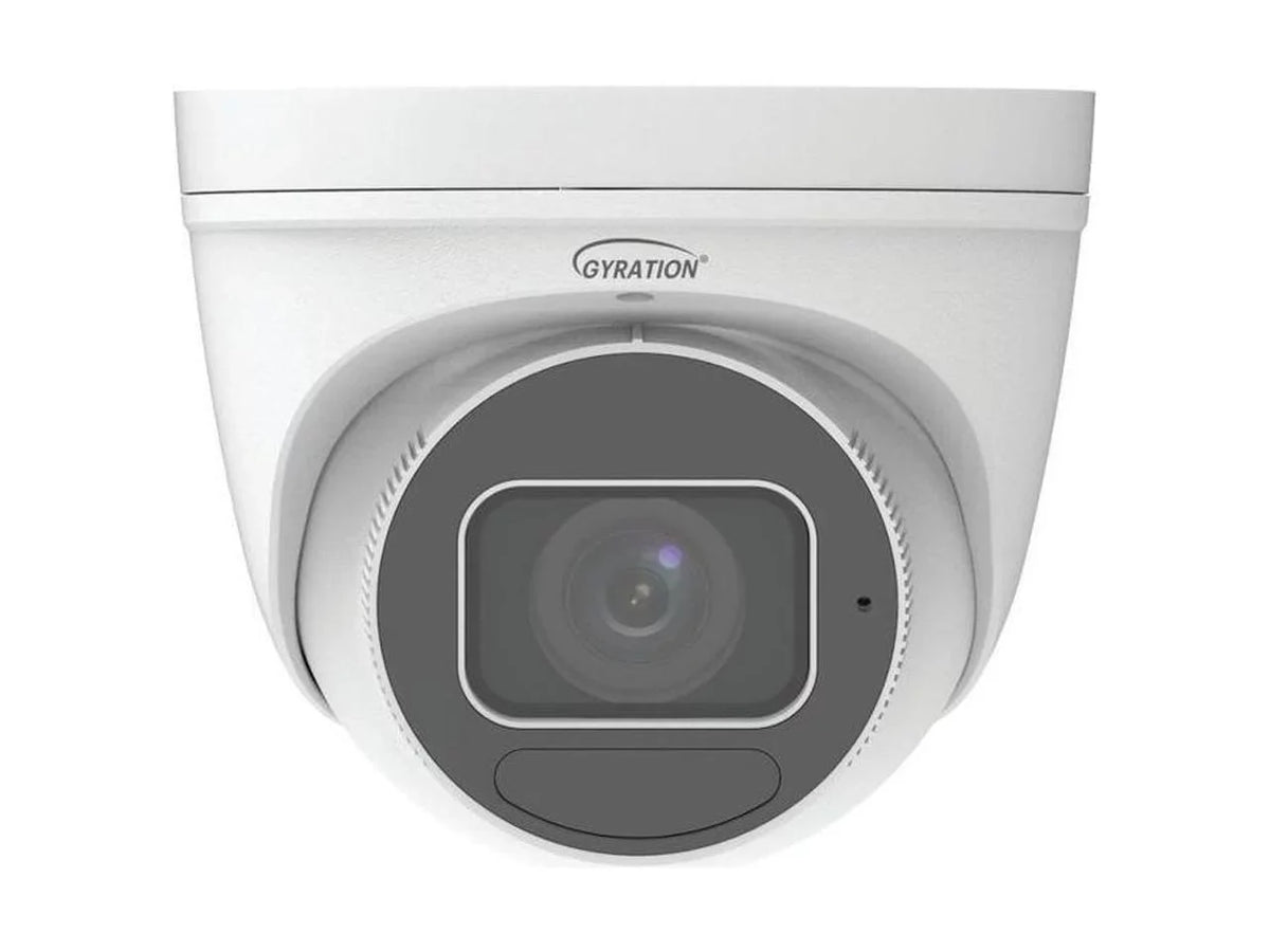 Gyration CYBERVIEW 411T-TAA 4 Megapixel Indoor/Outdoor HD Network Camera, Color, Turret, TAA Compliant
