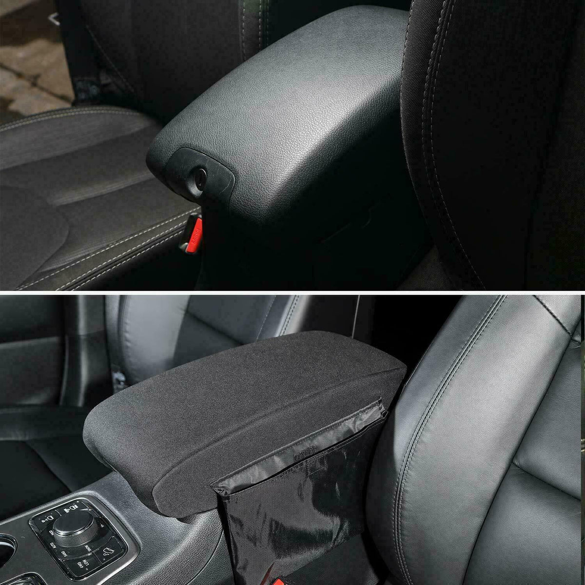 Teledu Console protector Armrest Protector wrap Pad + Black
