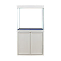 Aqua Dream 100 Gallon Tempered Glass All-in-one Aquarium White Oak