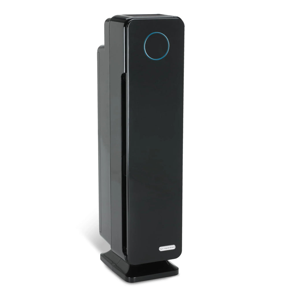 GermGuardian Air Purifier for Home, Large Rooms, H13 HEPA Filter, Removes Dust, Allergens, Smoke, Pollen, Odors, Mold, UV-C Light Helps Reduce Germs, 28 Inch, Black, AC5350B