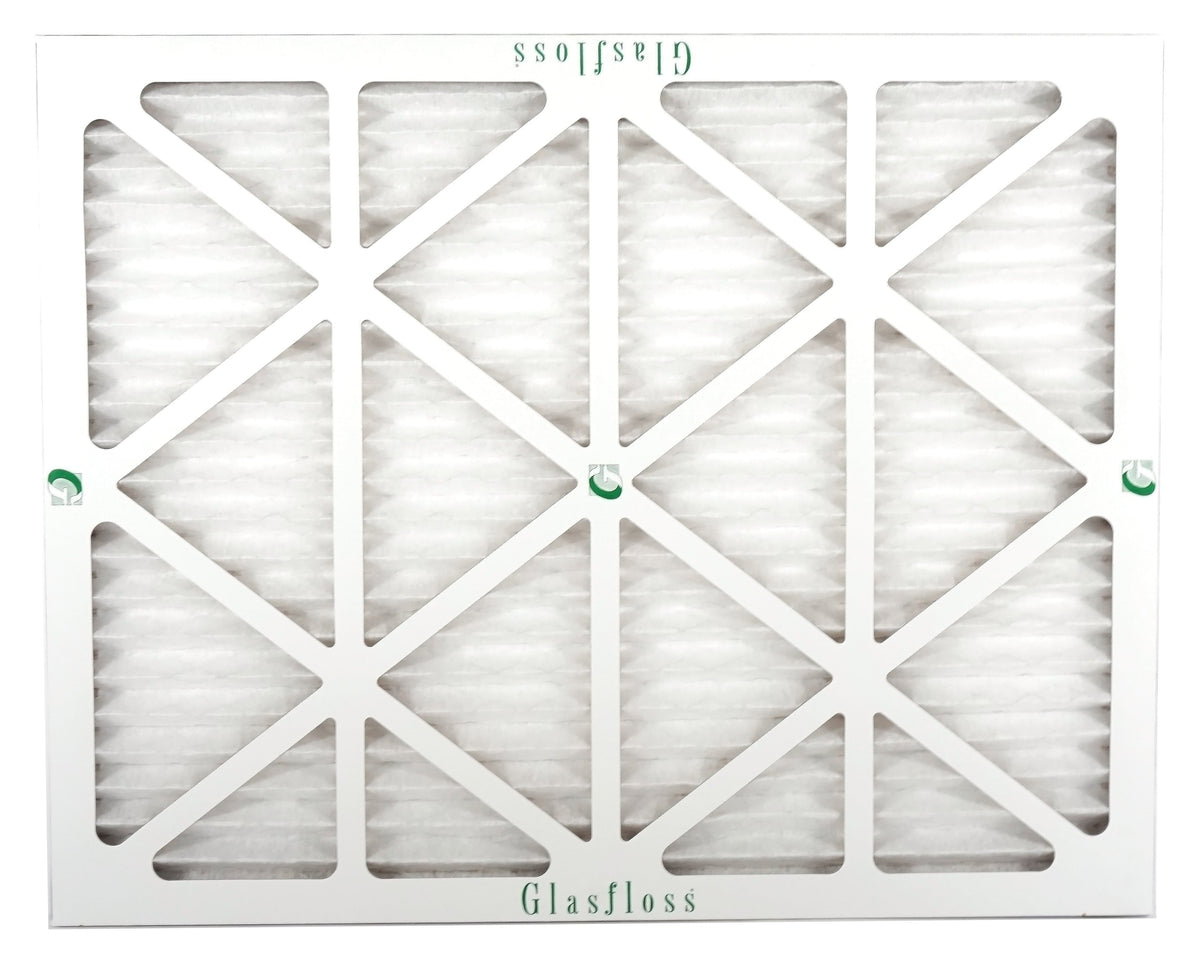 Glasfloss 22x36x1 - MERV 10 -Qty:4 - Furnace Air Filter - Made in USA (Actual Size: 21.5 x 35.5x7/8 inch)