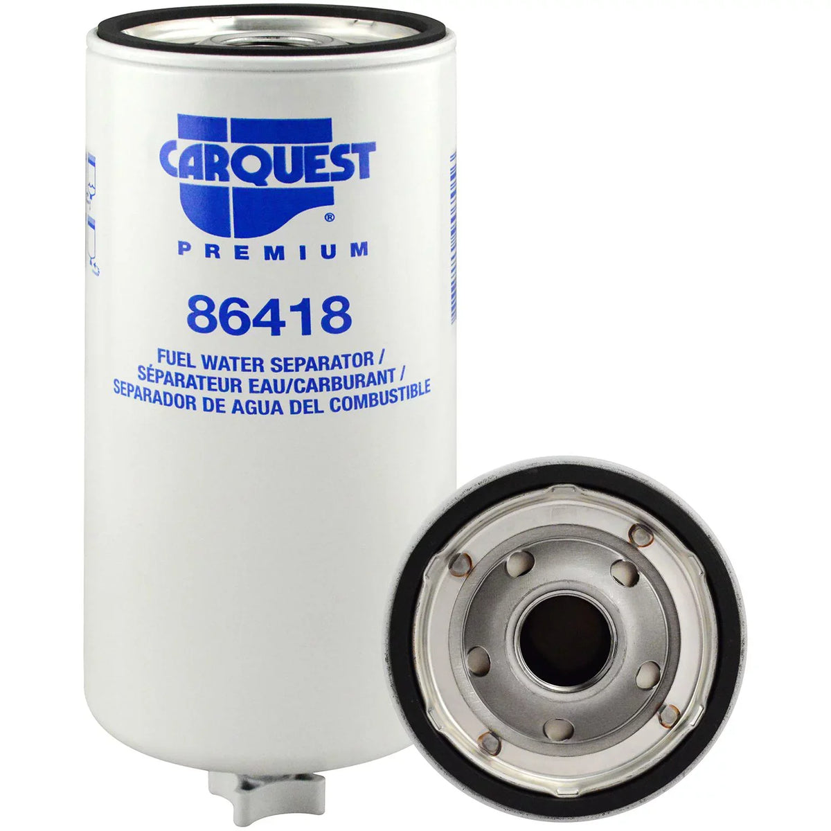 Carquest Premium Primary Fuel/liquid Separator Spin-on with Drain Fits select: 2003-2009,2012-2015 ISUZU NPR