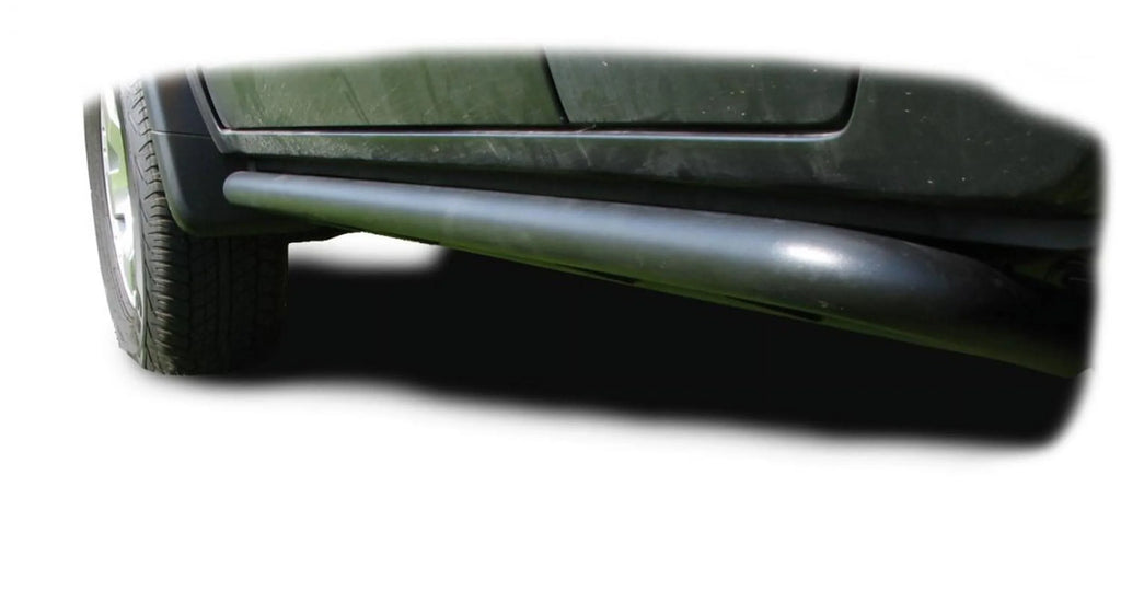 N-Fab by RealTruck Rkr Rails | Textured Black | T074Rkrqc | matching with 2007-2021  Tundra Double Cab All Beds, SRW Gas