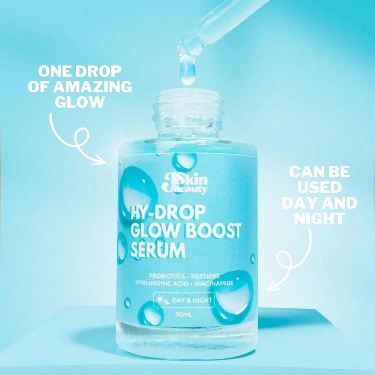 Glowing Skin Combo: JSkin Beauty Hydra Moist Ice aqua Sleeping Mask & Hydrop-Glow Boost Serum