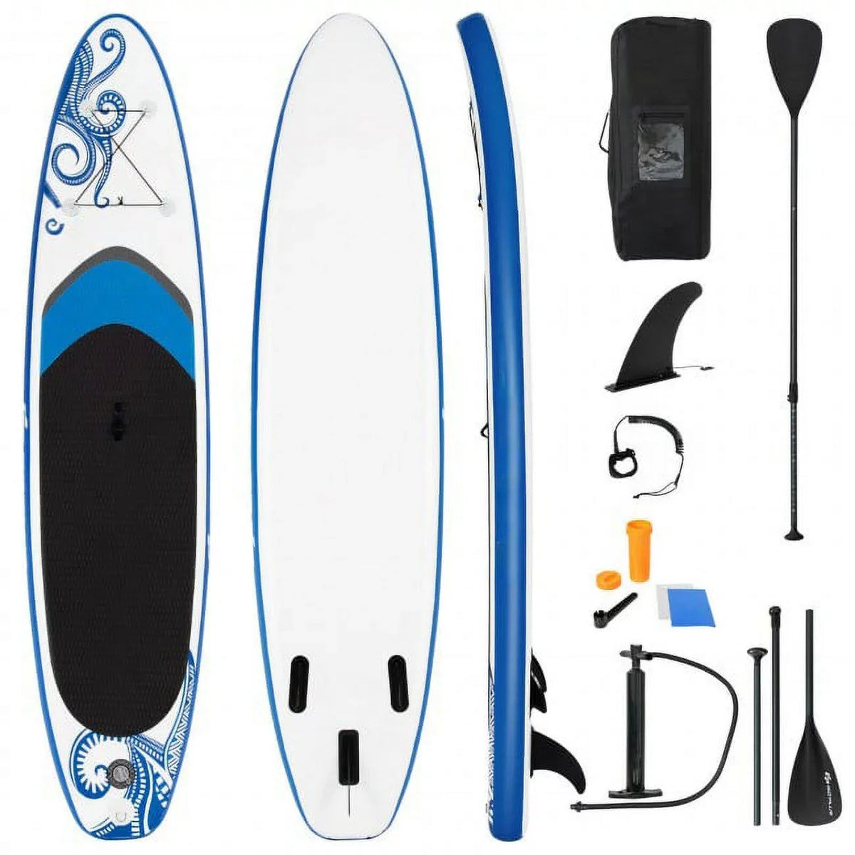 Enjoy Wonderful moisture Sports 11-Feet Inflatable Adjustable Surfing Paddle Board