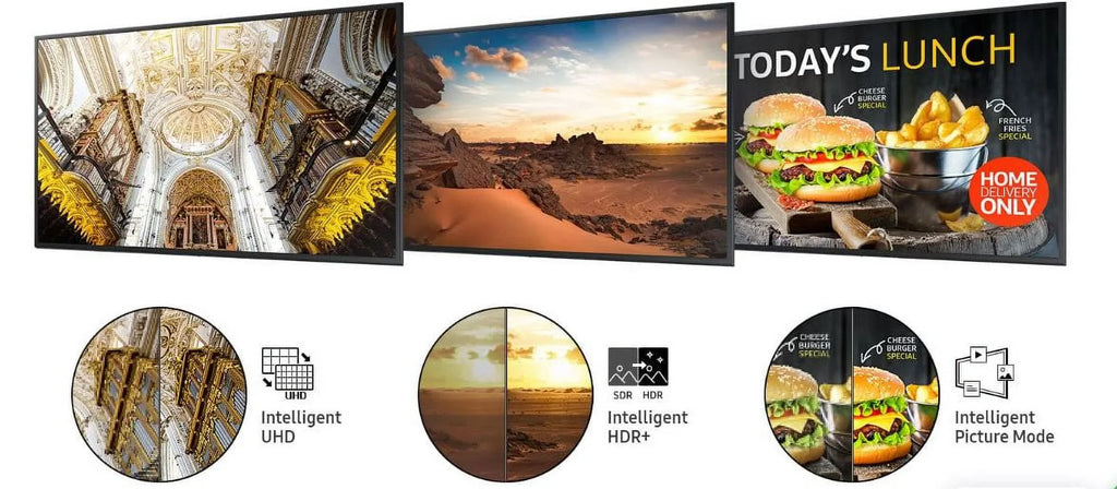 QM43C 43-inch Commercial 4k Uhd Display 500 Nit