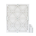 6 Pack. 18x20x1 Merv 13 Pleated AC Furnace Air Filters by Glasfloss Industries