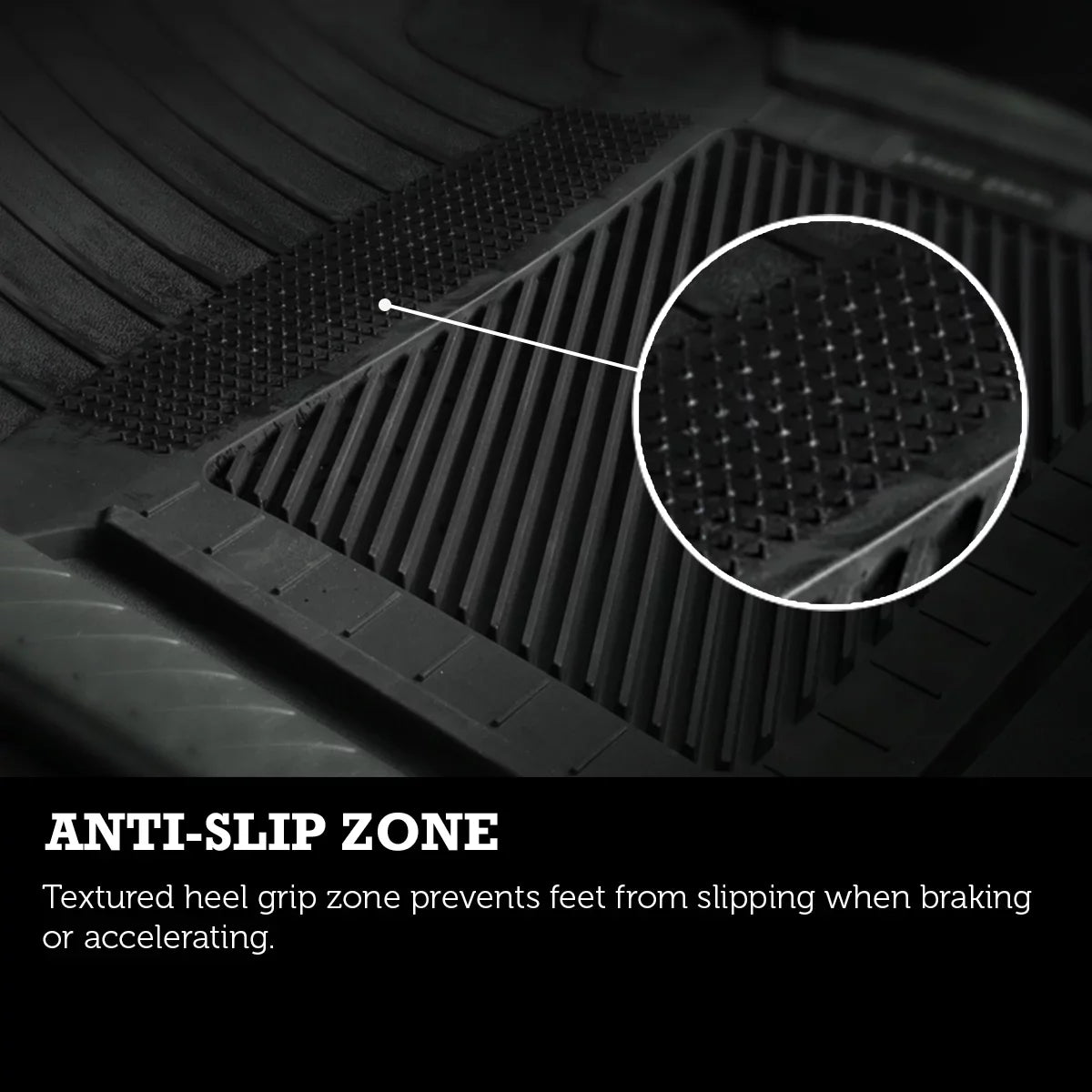 PantsSaver Custom Fit Automotive Floor Mats for Dodge Grand Caravan 2021 All atmospheric conditions Protection for Cars, Trucks, SUV, Van, Heavy Duty Total Protection Black