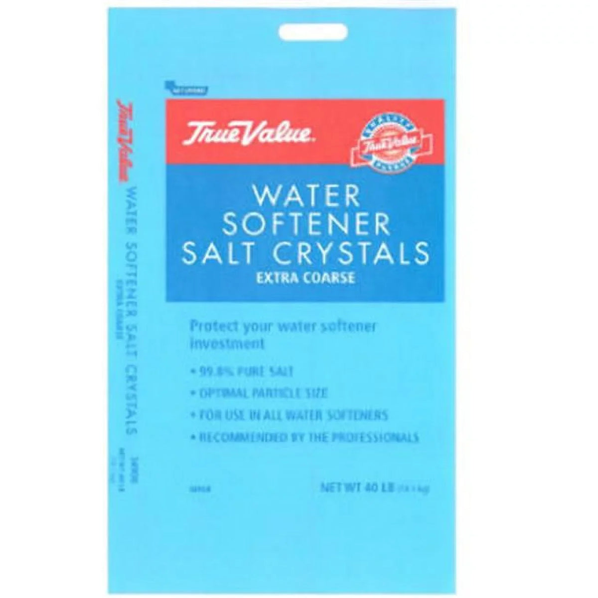 Compass Minerals  40 lbs True Value aqua Conditioning Salt Crystals