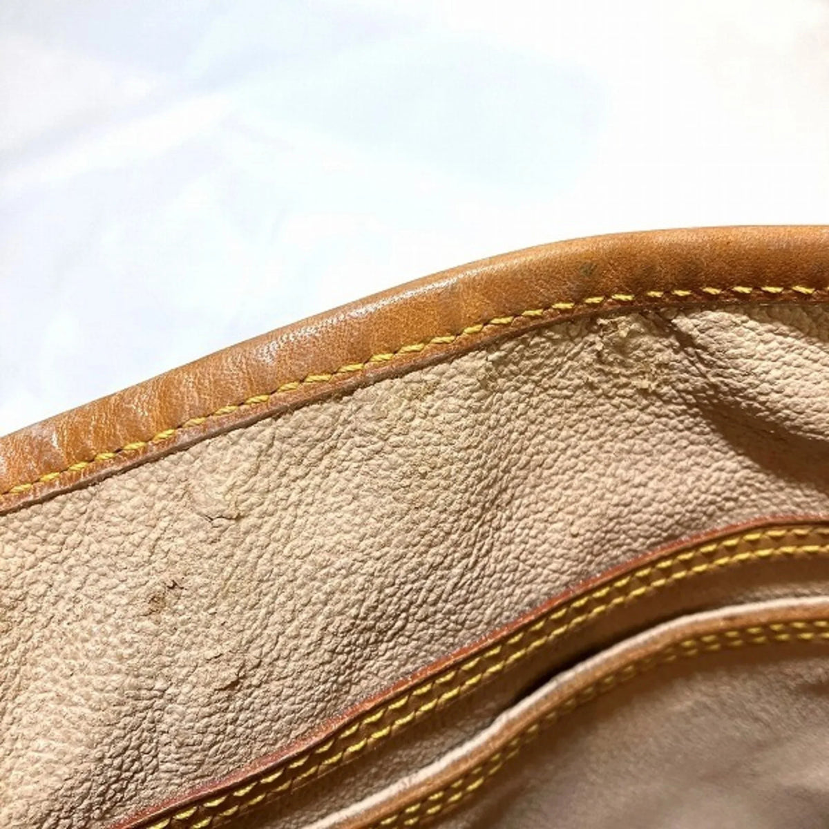 Pre-Owned Louis Vuitton Monogram Petit Baguette PM M42238 with Pouch Bag Tote Shoulder Ladies (Fair)