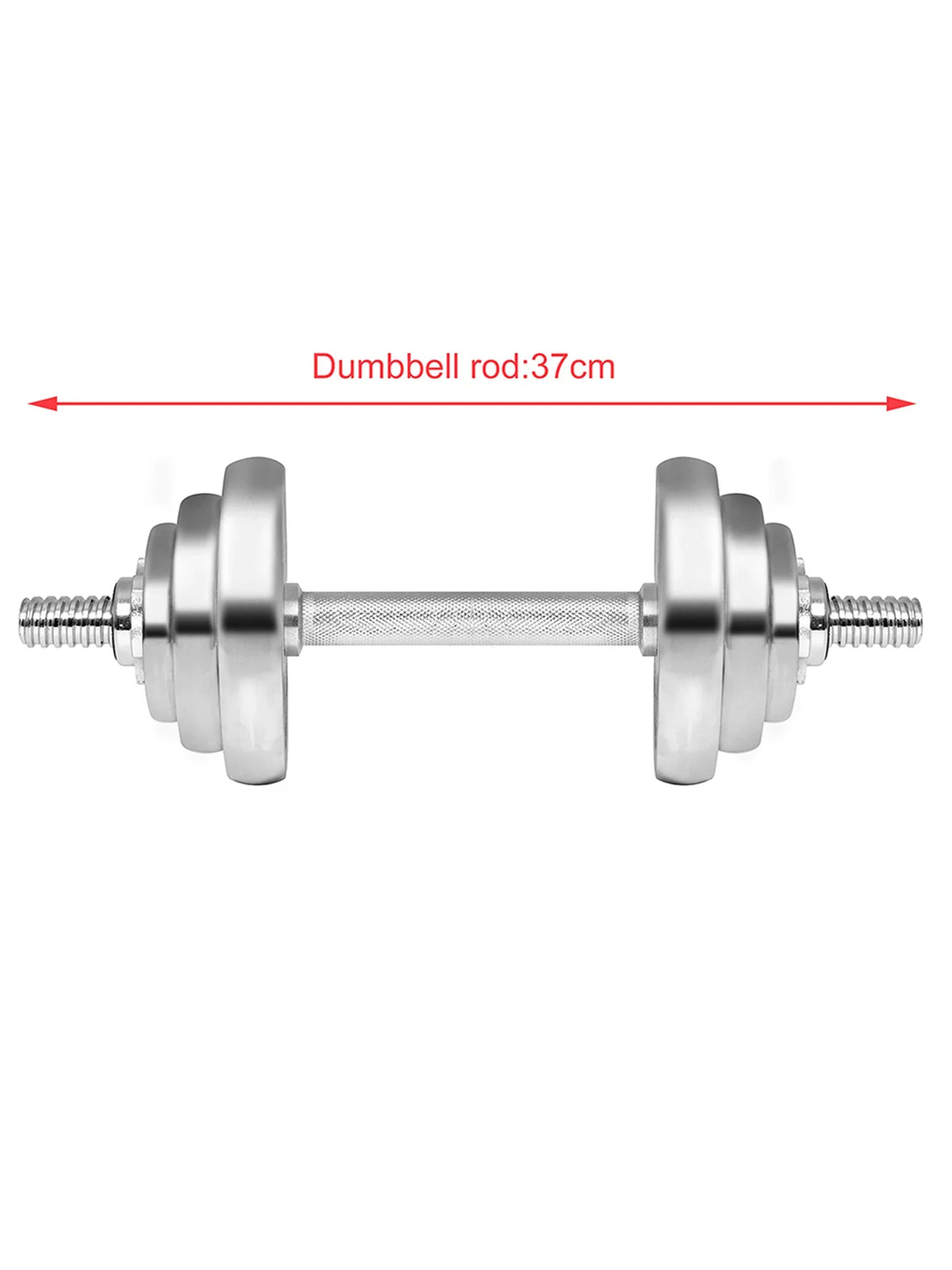 FANNYC 60lbs Weightlifting Dumbbell Barbell Dumbbell Adjustable Weights Dumbbells Set Barbell Rubber Workout Dumbbells with Ergonomic Handles for Strength Training with 4 Modes