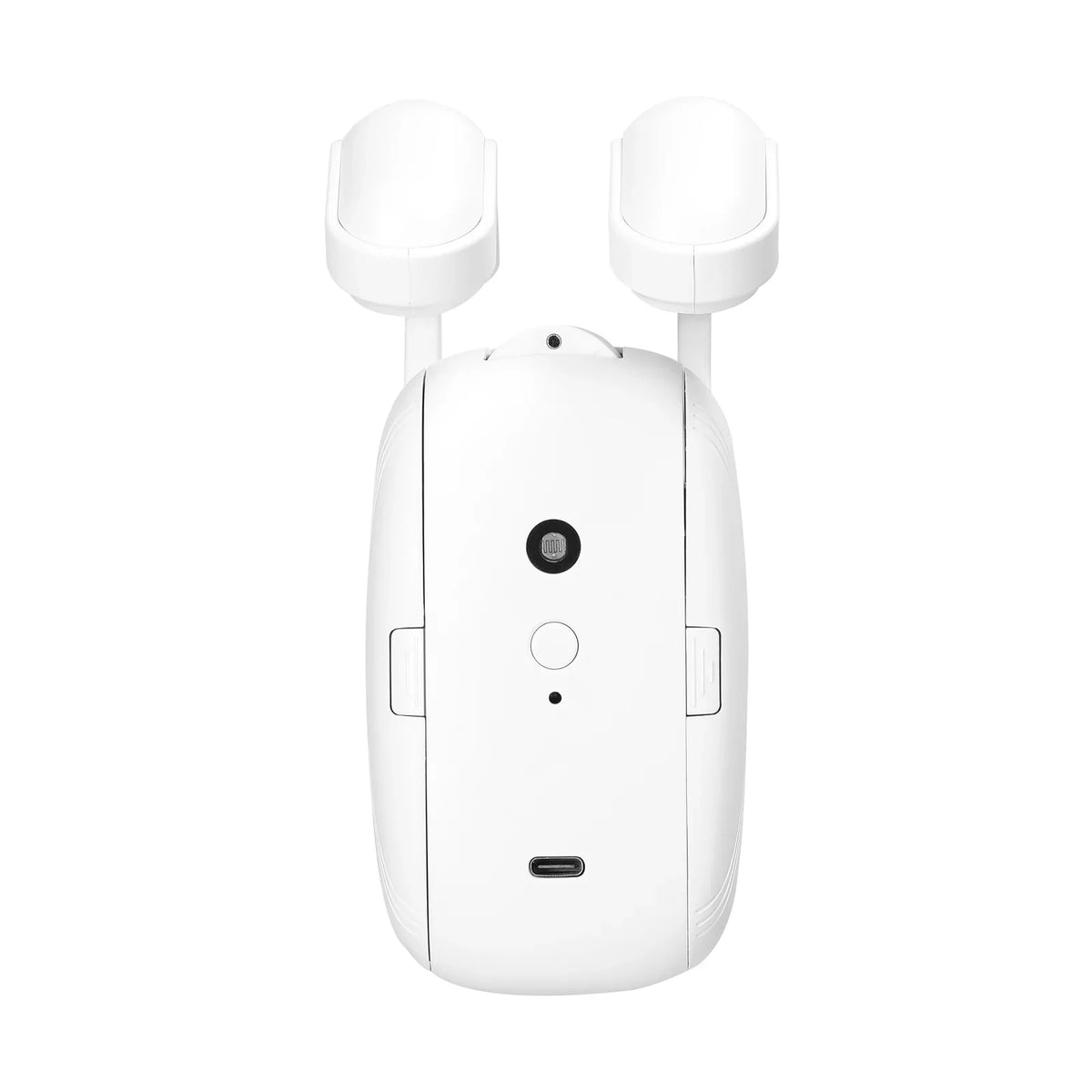 Walmeck WiFi Intelligent Curtain Motor Electric Curtain Robot Automatic Opener No Wiring with Gateways Support APP Remote Control Timer Setup & Sensing matching with Home for Roman Rod