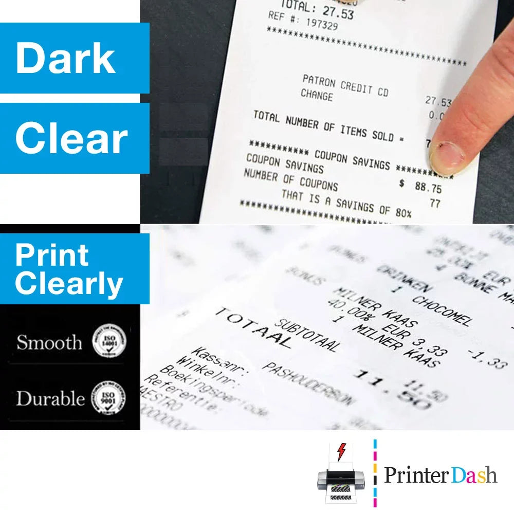 Printer Ribbons (6/PK) (30980115BR). PrinterDash appropriate Replacement for Star-Micronics MP-200 Series/MP-235/MP-242/MP-292/MP-512/SP-200 Series/SP-212/SP-242/SP-500/SP-2000 Black/Red P.O.S