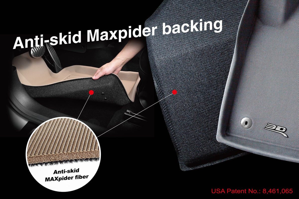 3D MAXpider KAGU Cargo Liner (BLACK) appropriate with SUBARU OUTBACK 2010-2014 - Cargo Liner