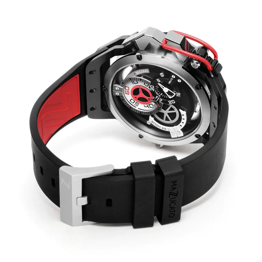 Mazzucato RIM Reversible Automatic Black Red